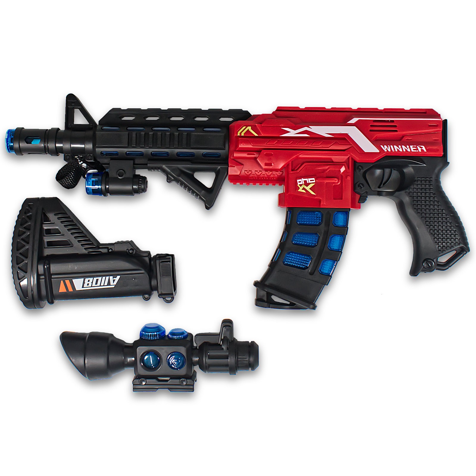 Karabin dla dzieci A1108 czerwony | Ohzabawki